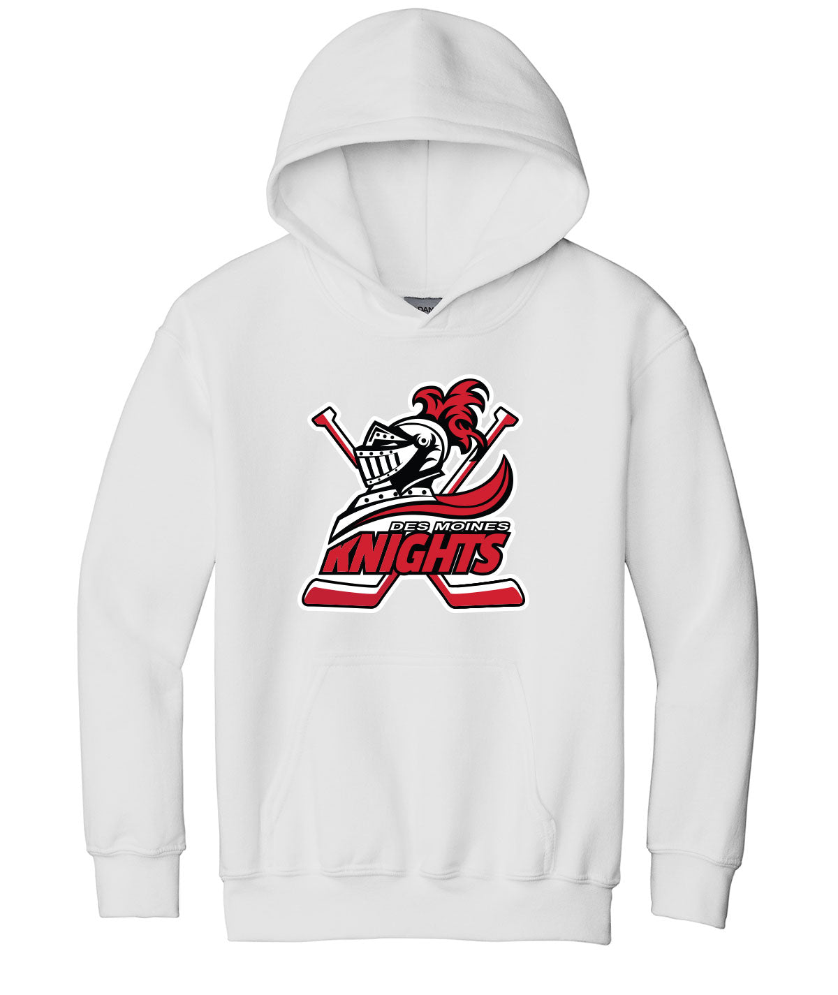 Des Moines Knights Youth Hooded Sweatshirt