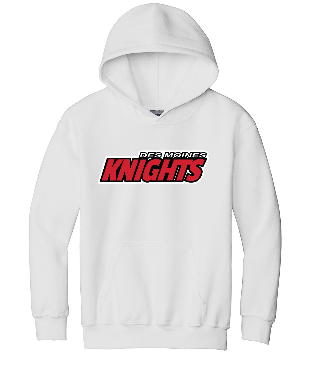 Des Moines Knights Youth Hooded Sweatshirt