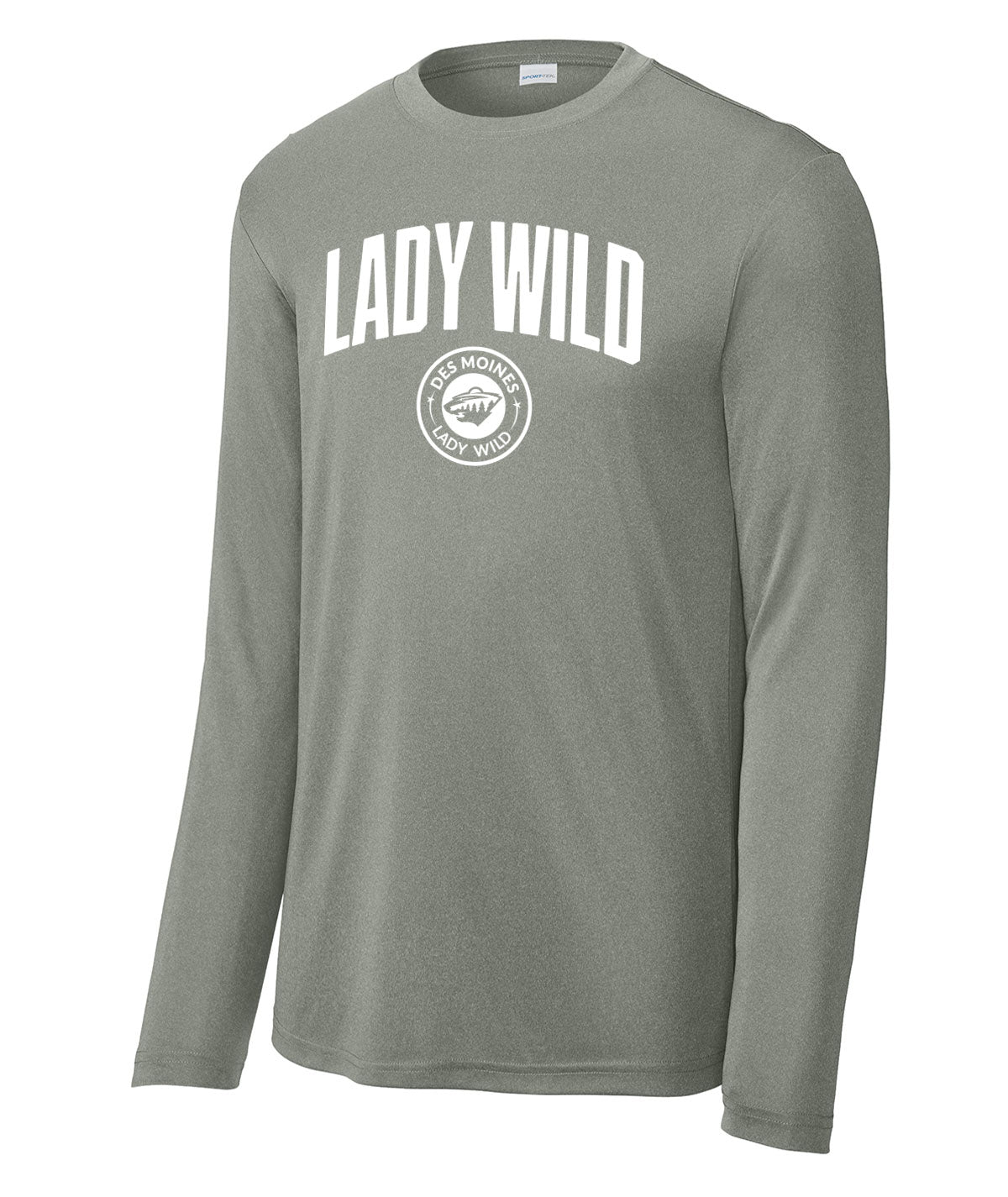 Des Moines Lady Wild Arch Long-Sleeve Performance Tee