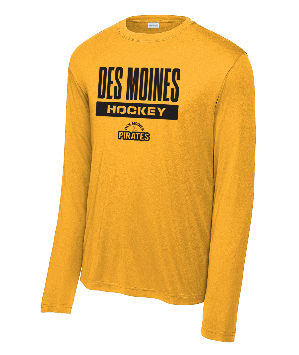 Des Moines Pirates Long-Sleeve Performance Tee