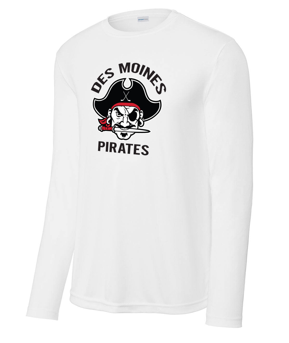 Des Moines Pirates Long-Sleeve Performance Tee