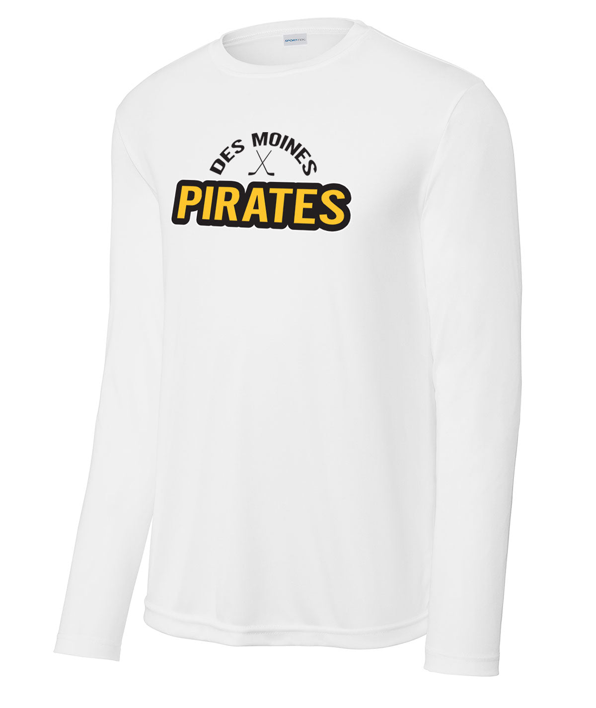 Des Moines Pirates Long-Sleeve Performance Tee