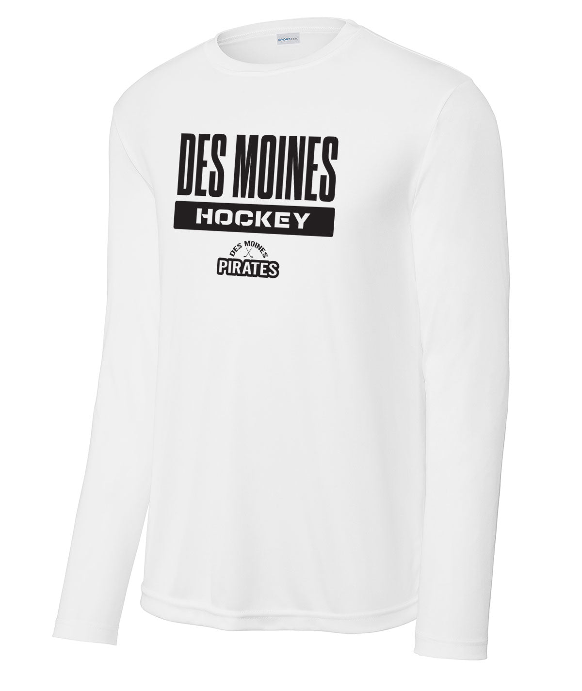 Des Moines Pirates Long-Sleeve Performance Tee