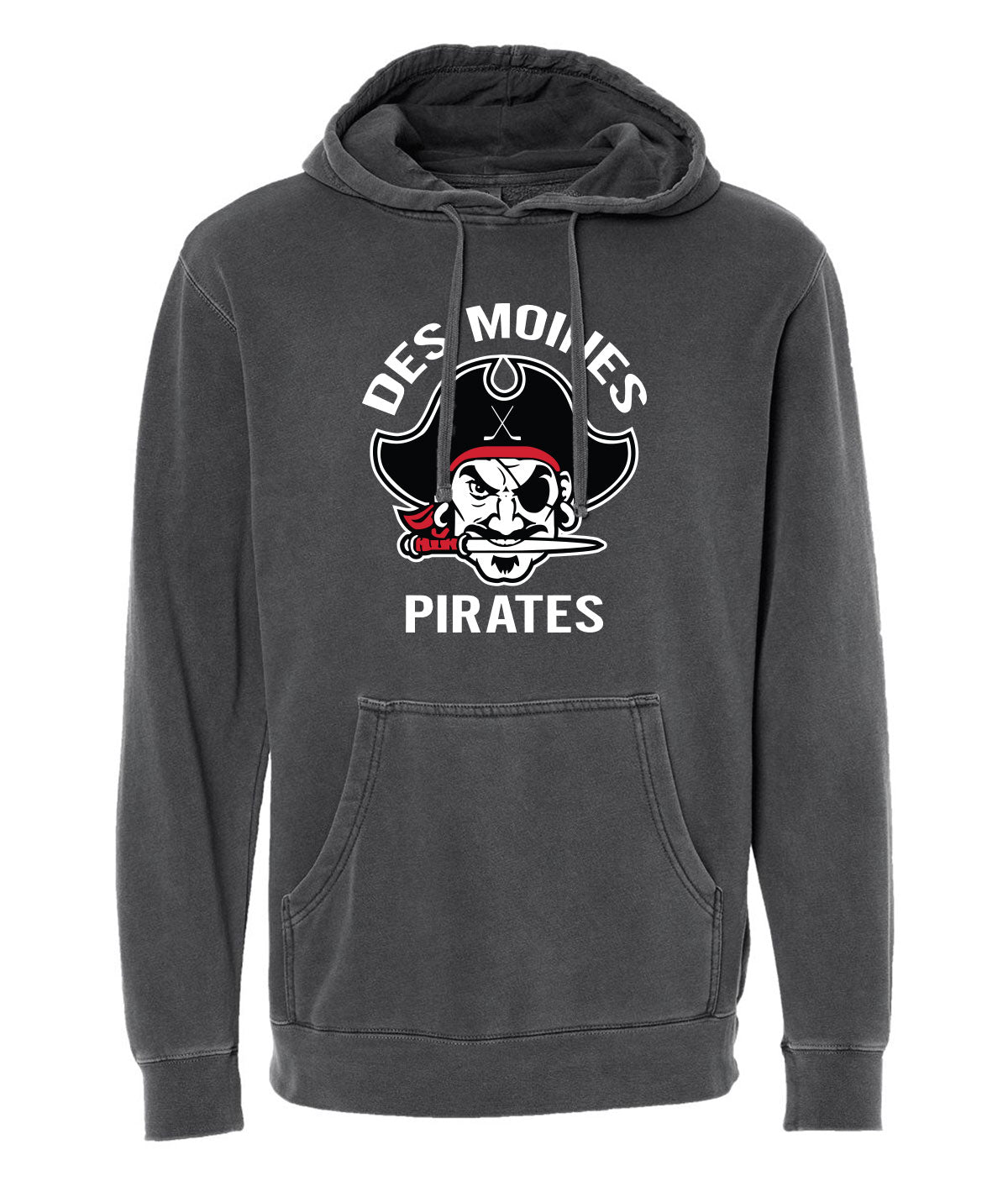 Des Moines Pirates Slouch Hoodie