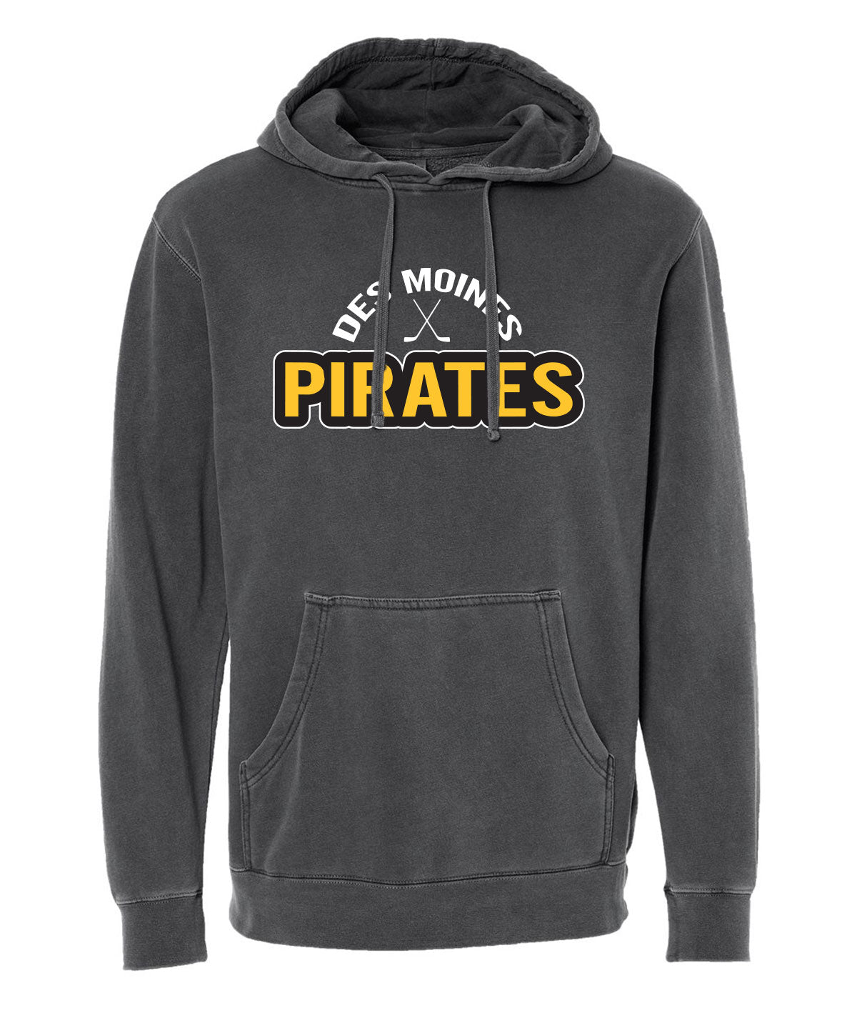 Des Moines Pirates Slouch Hoodie