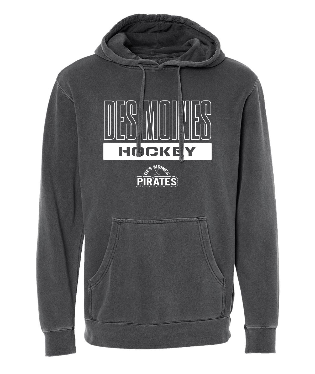 Des Moines Pirates Slouch Hoodie