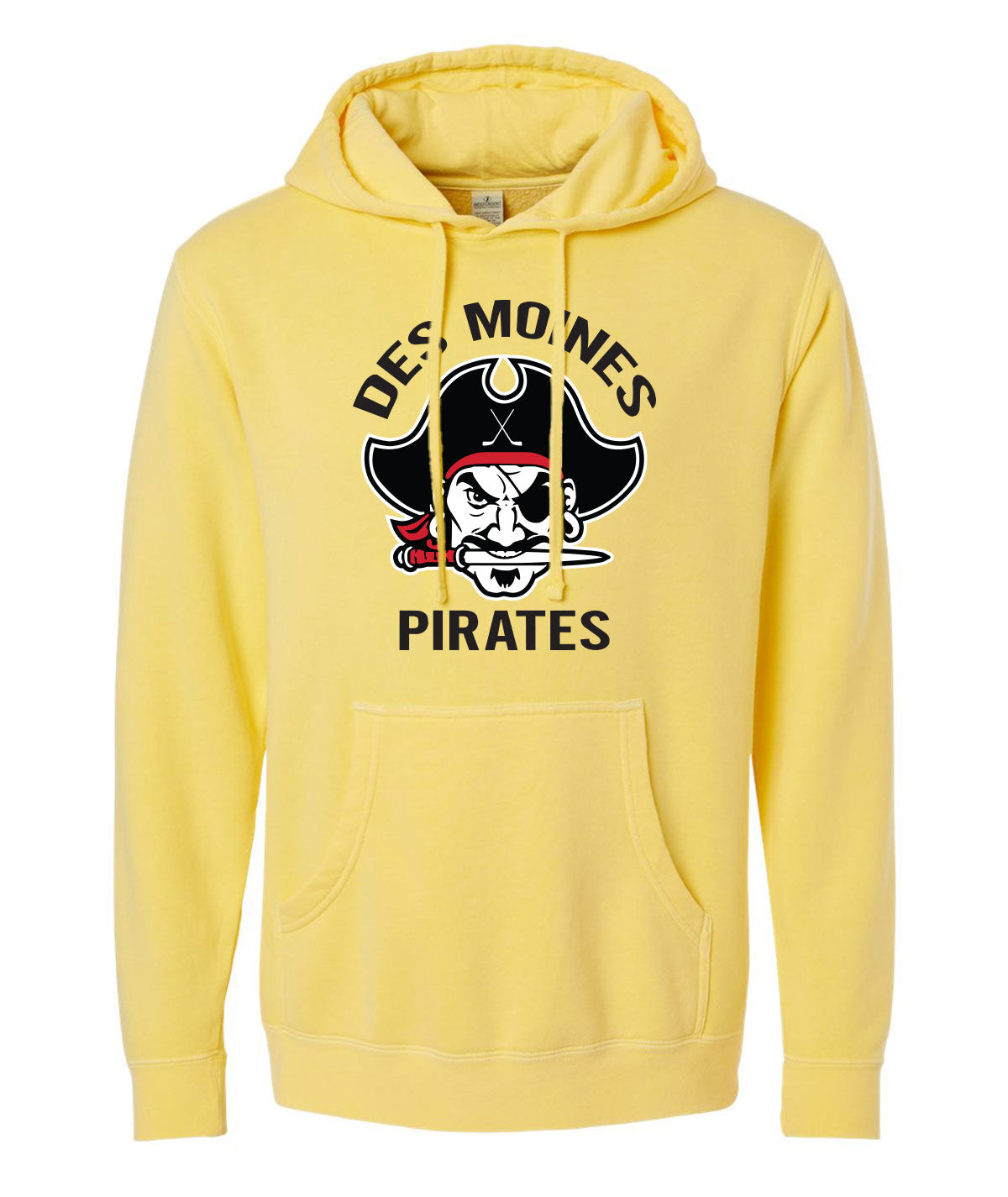 Des Moines Pirates Slouch Hoodie
