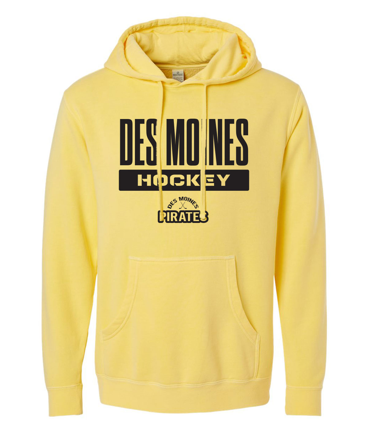 Des Moines Pirates Slouch Hoodie