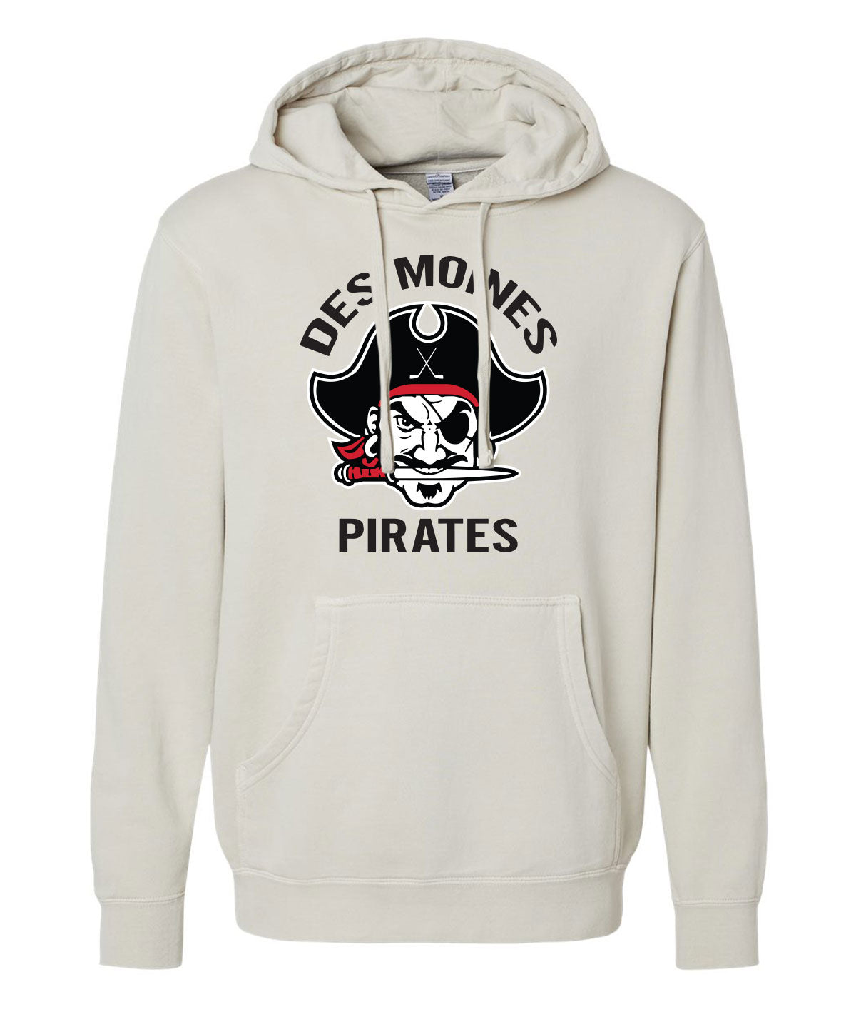 Des Moines Pirates Slouch Hoodie