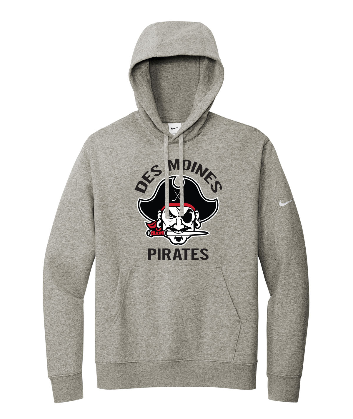 Des Moines Pirates Nike Fleece Hoodie
