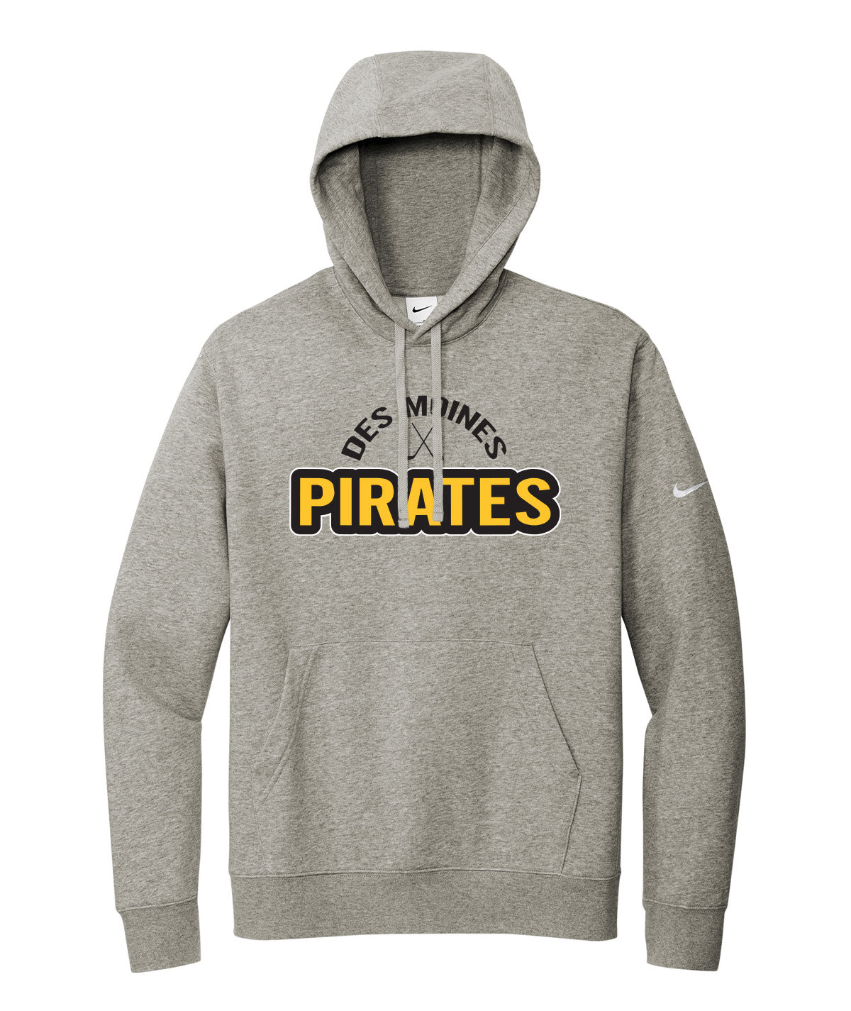 Des Moines Pirates Nike Fleece Hoodie