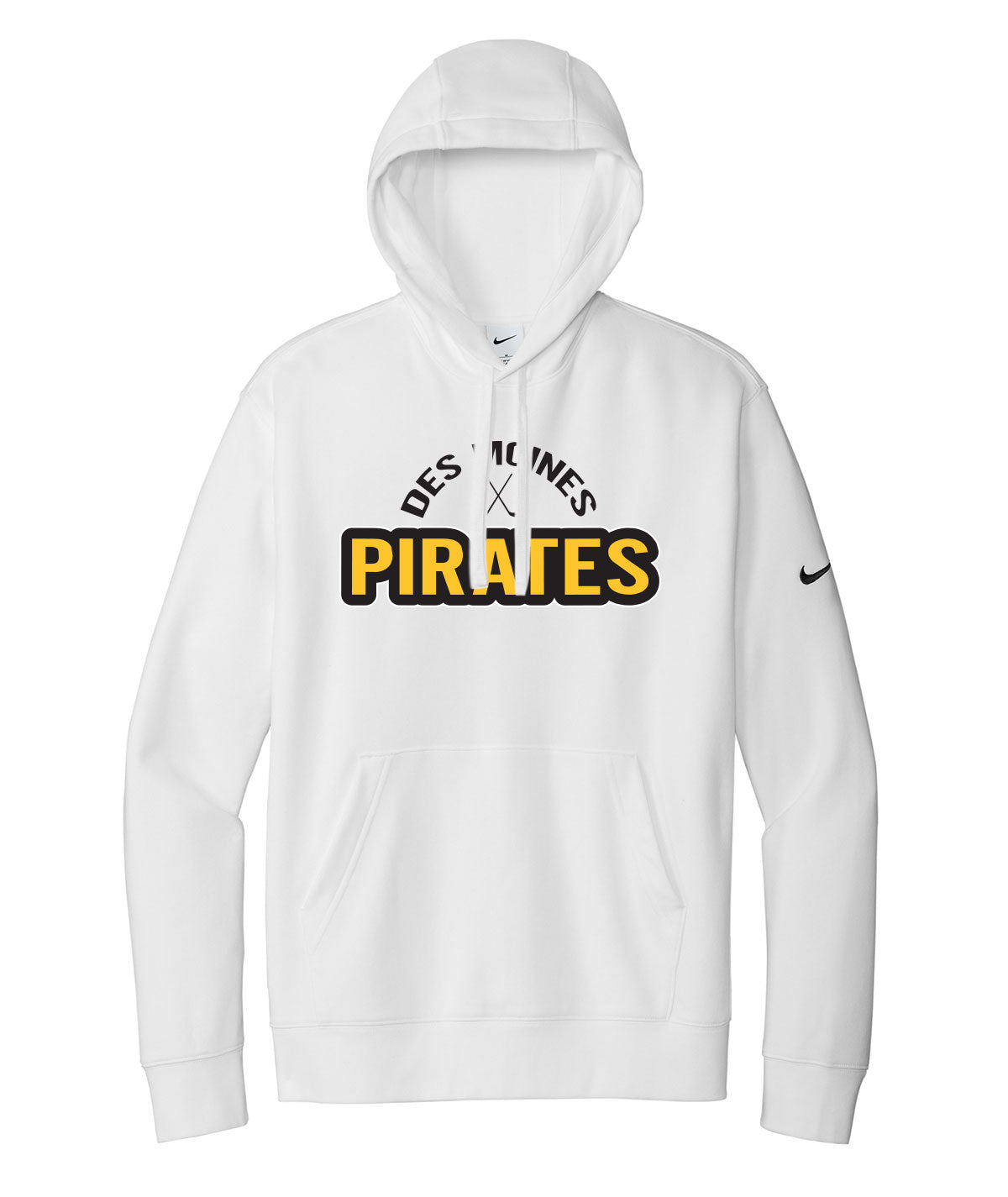Des Moines Pirates Nike Fleece Hoodie