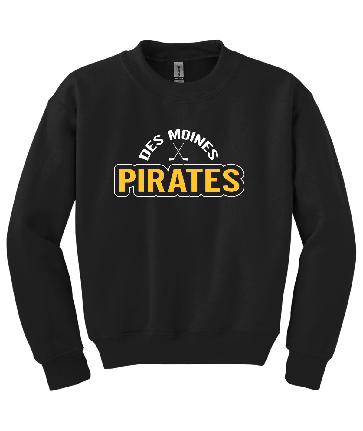Des Moines Pirates Youth Crewneck Sweatshirt