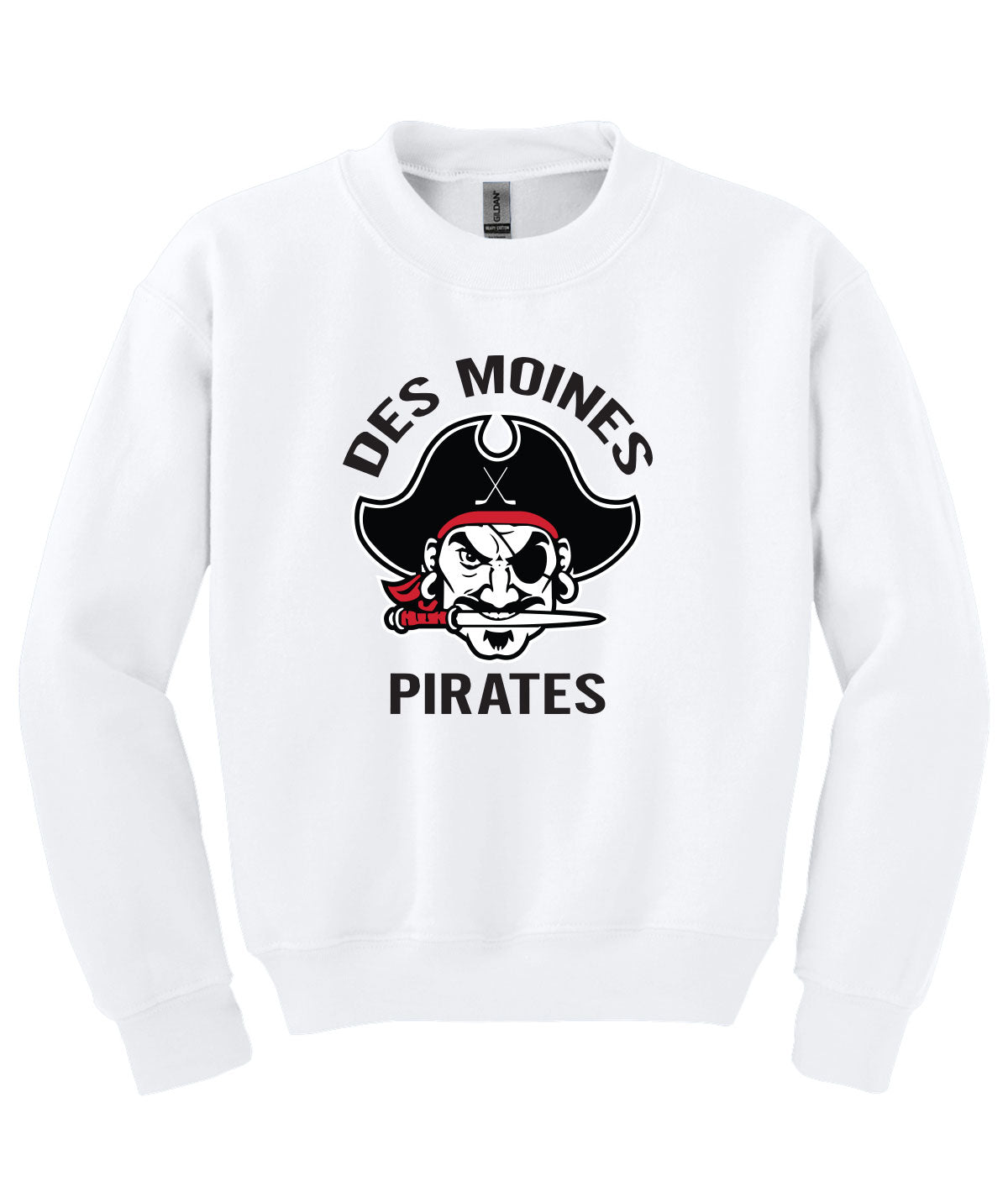 Des Moines Pirates Youth Crewneck Sweatshirt