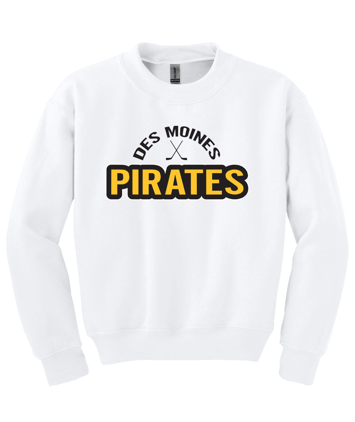 Des Moines Pirates Youth Crewneck Sweatshirt