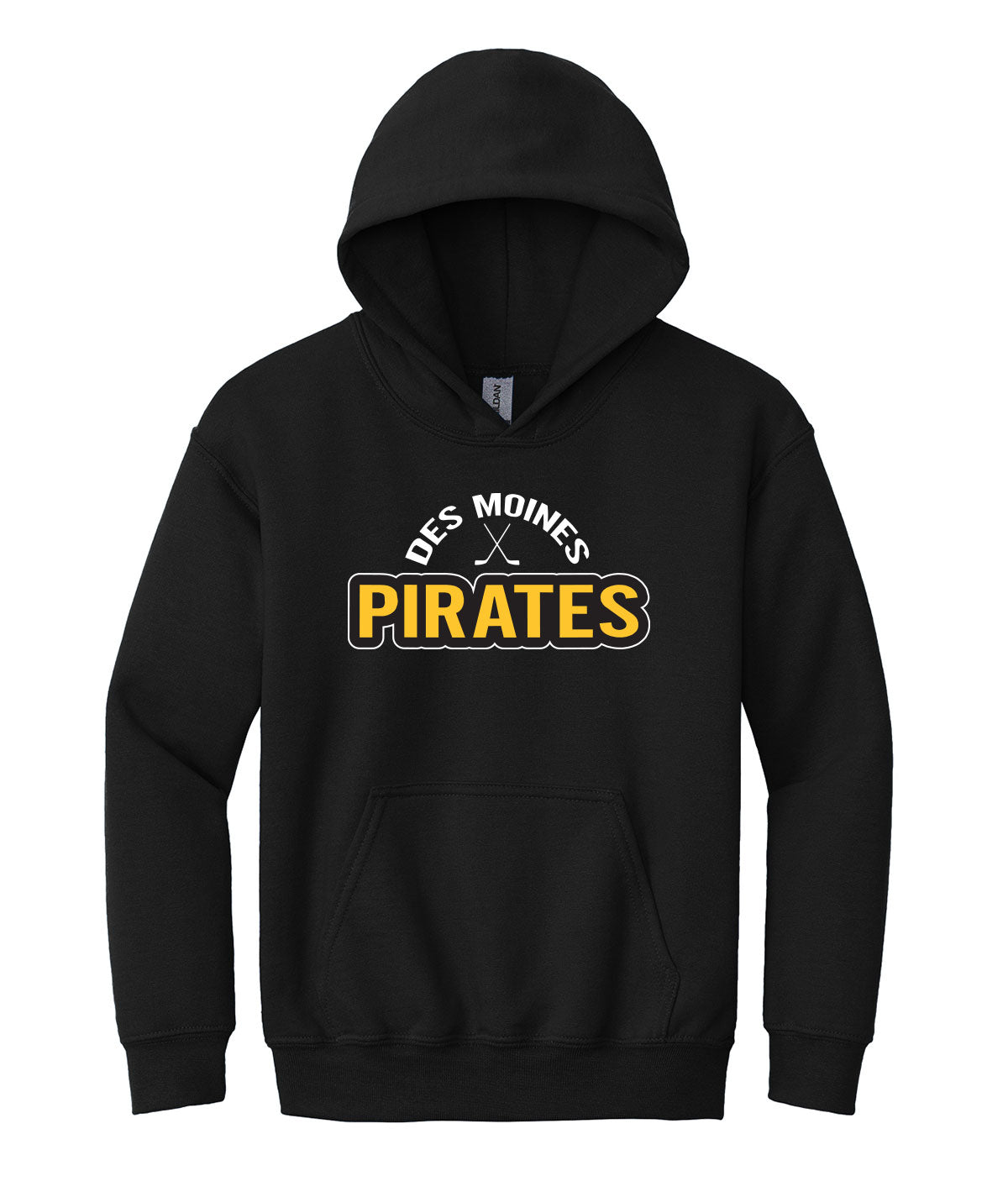 Des Moines Pirates Youth Hooded Sweatshirt