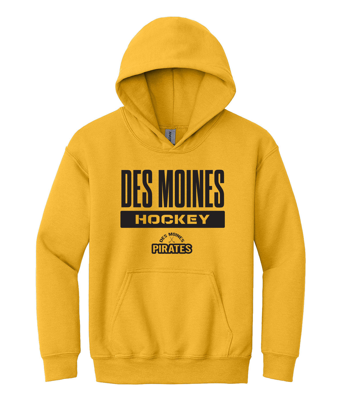 Des Moines Pirates Youth Hooded Sweatshirt