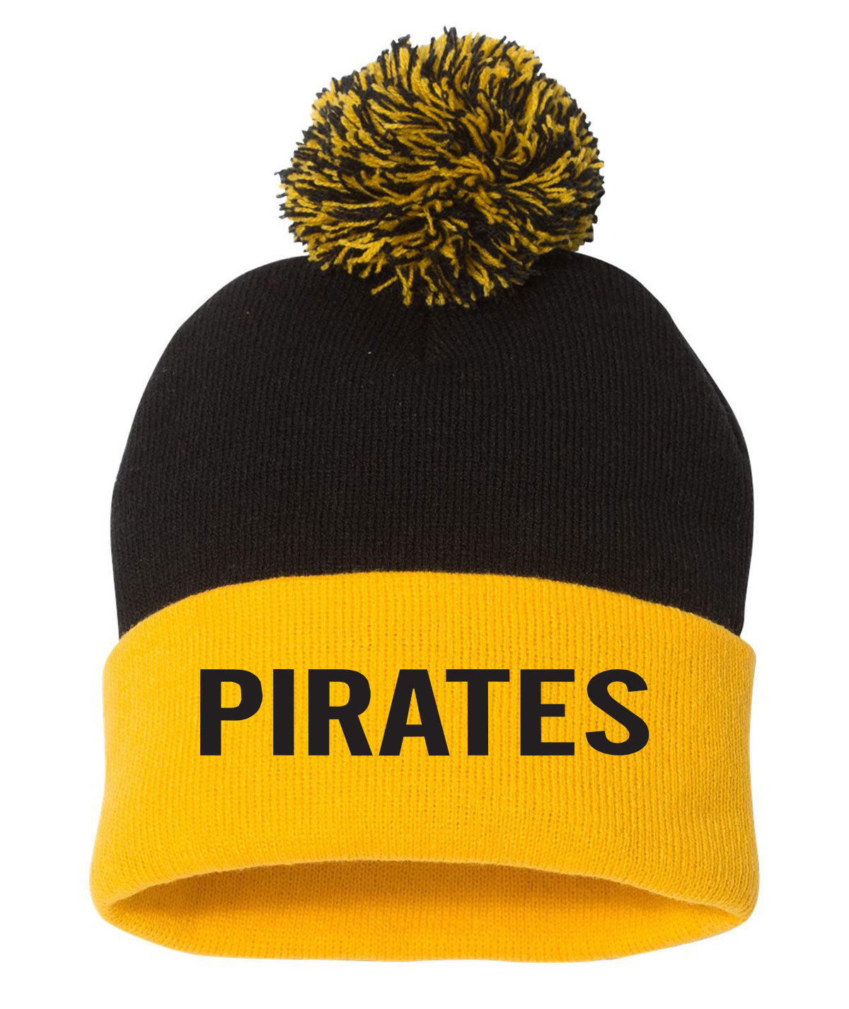 Des Moines Pirates Sportsman Pom Beanie