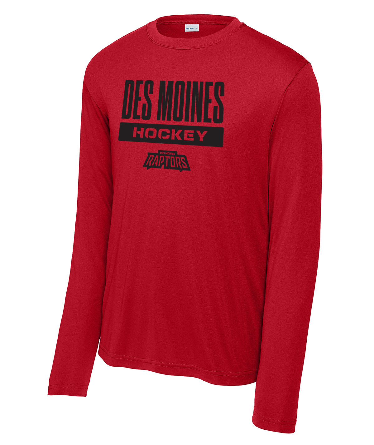 Des Moines Raptors Long-Sleeve Performance Tee