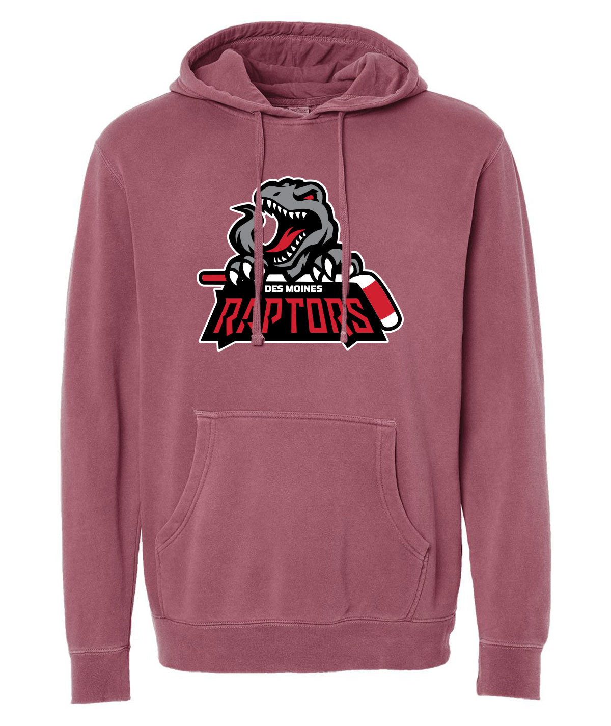 Des Moines Raptors Slouch Hoodie