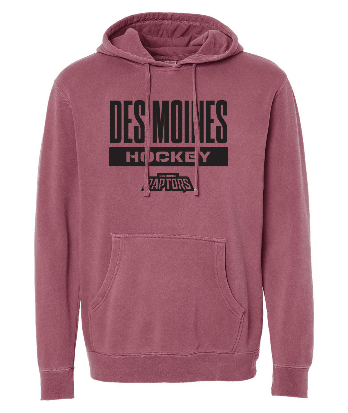Des Moines Raptors Slouch Hoodie