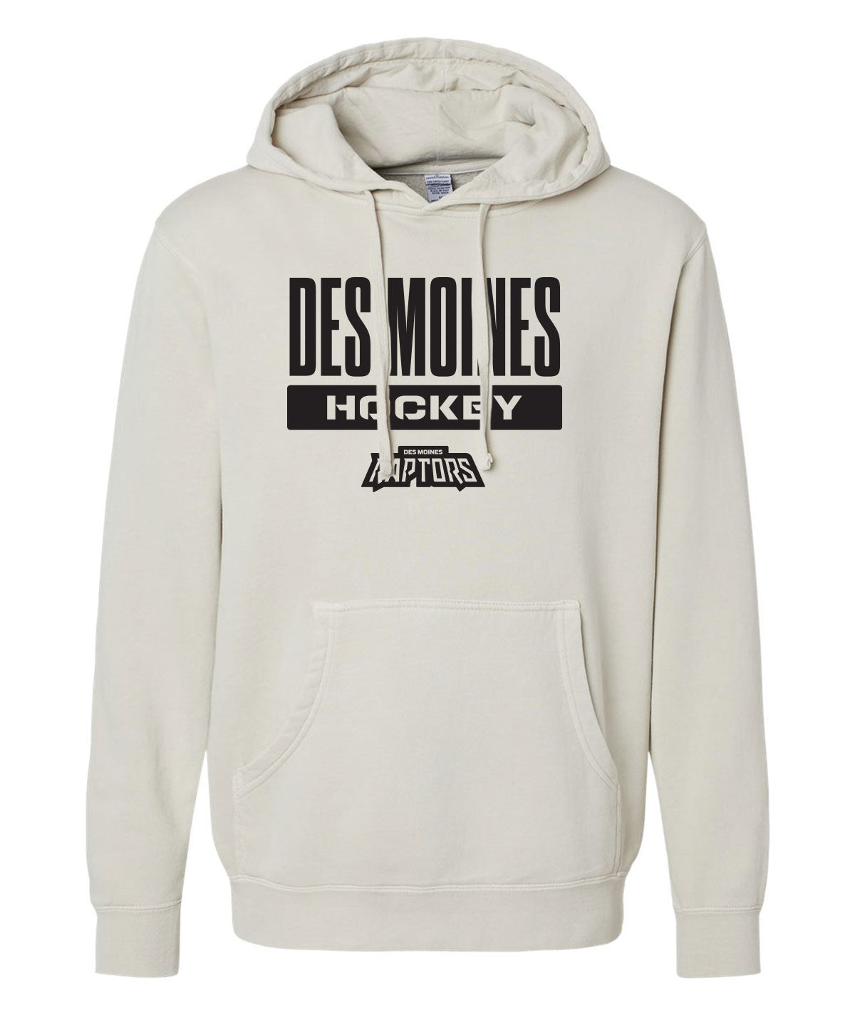 Des Moines Raptors Slouch Hoodie