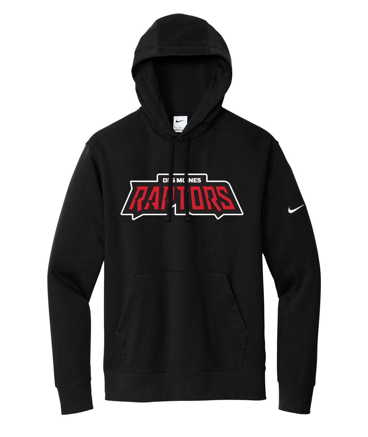 Des Moines Raptors Nike Fleece Hoodie