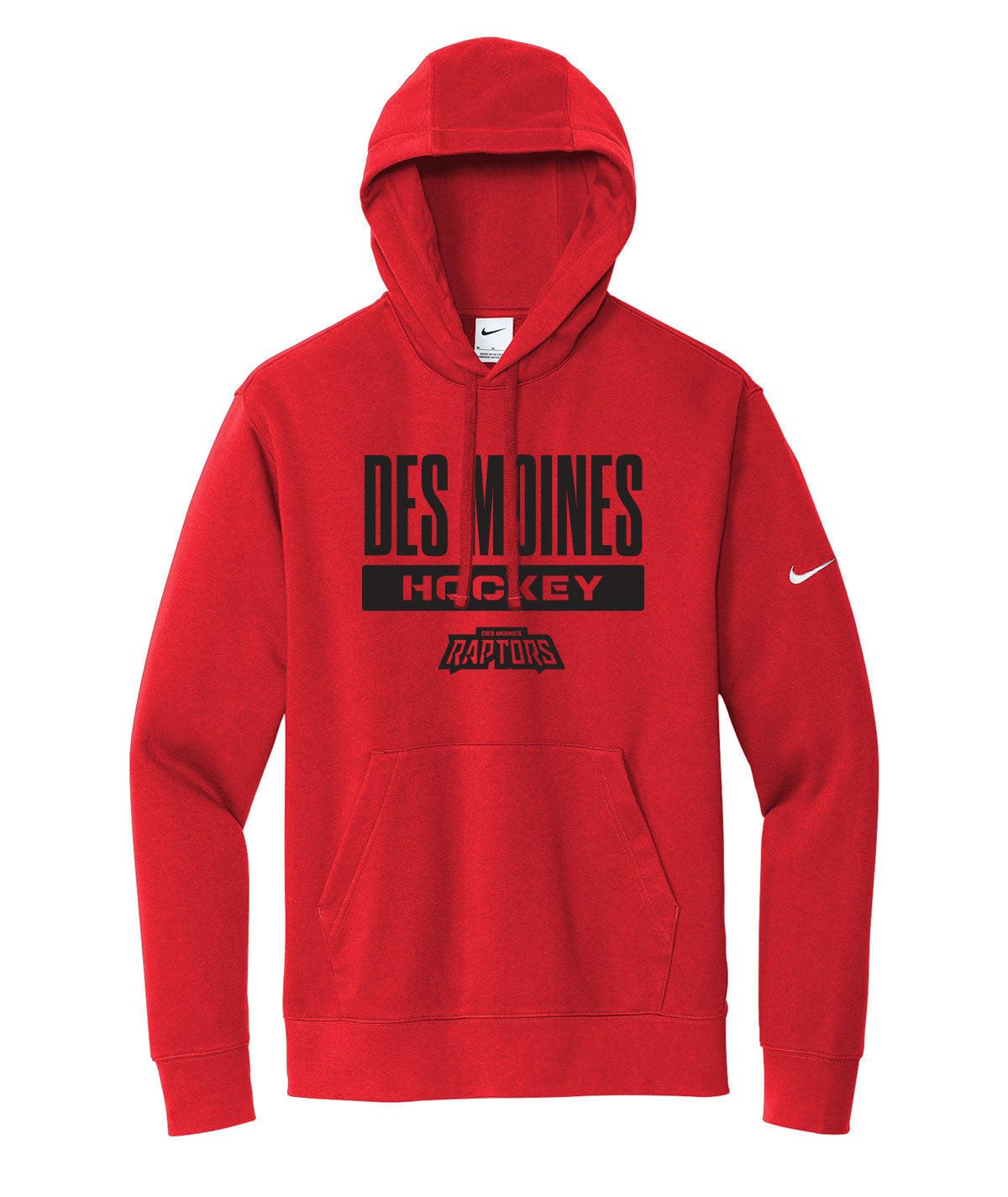 Des Moines Raptors Nike Fleece Hoodie