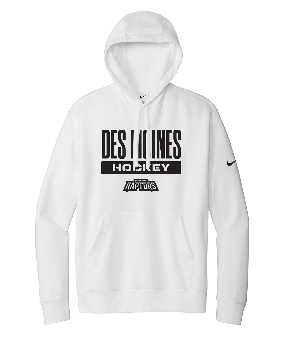 Des Moines Raptors Nike Fleece Hoodie