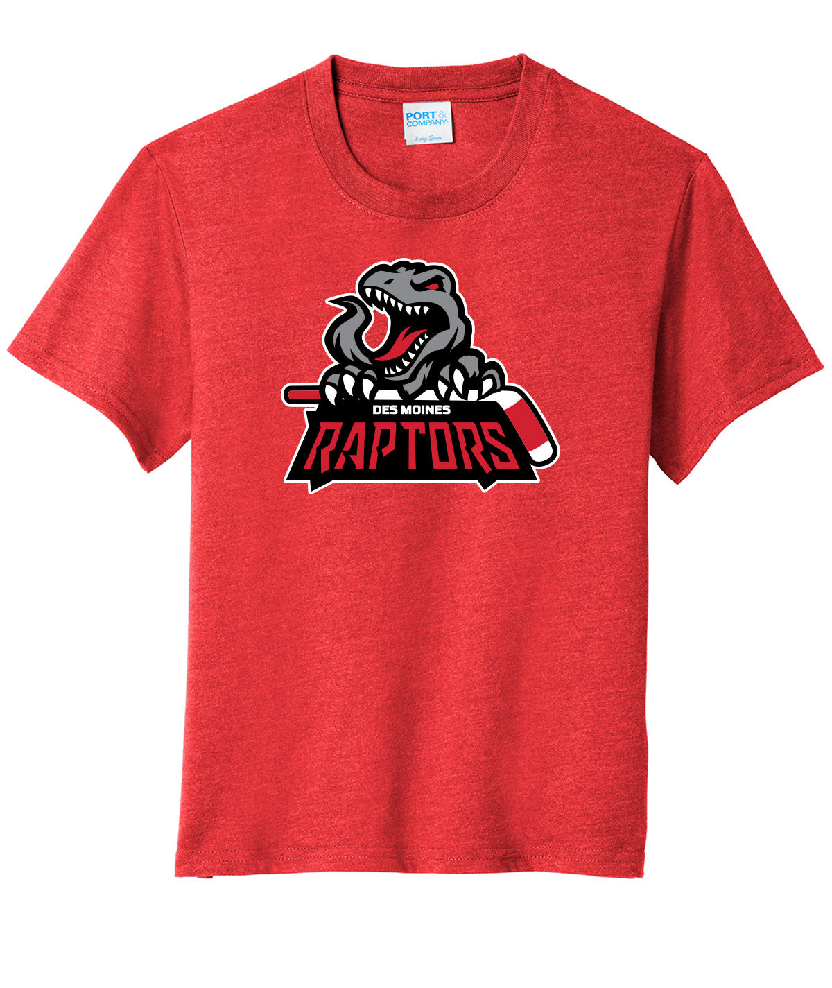 Des Moines Raptors Youth Soft Tee