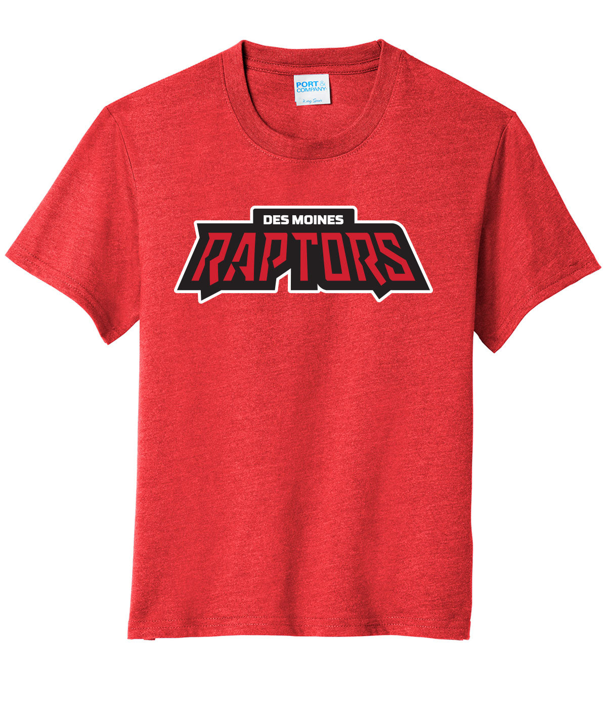 Des Moines Raptors Youth Soft Tee