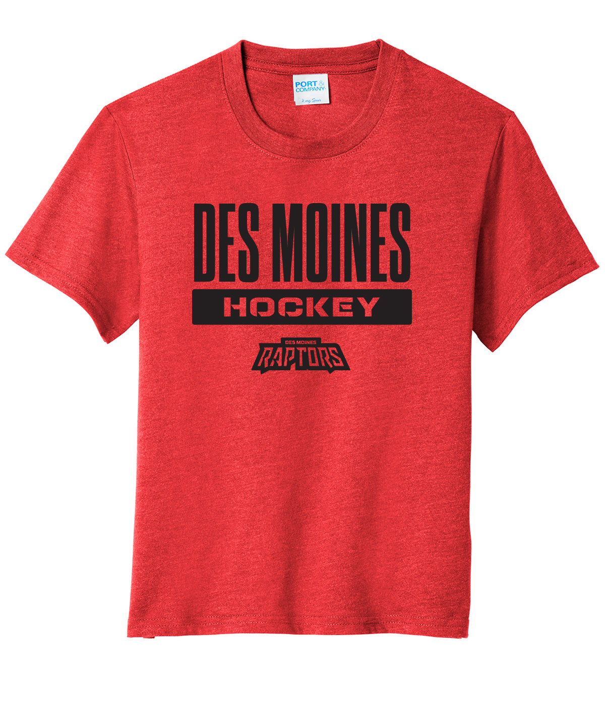 Des Moines Raptors Youth Soft Tee