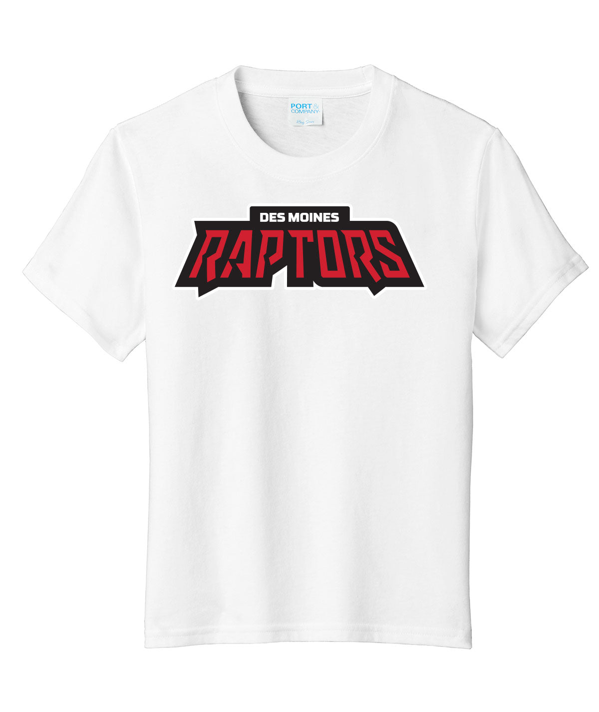 Des Moines Raptors Youth Soft Tee