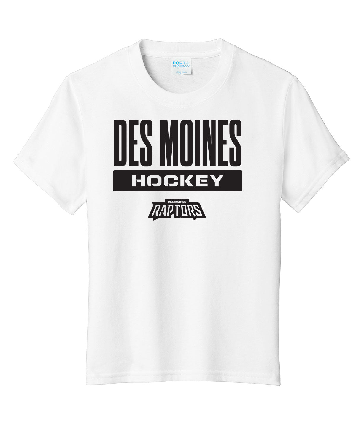 Des Moines Raptors Youth Soft Tee