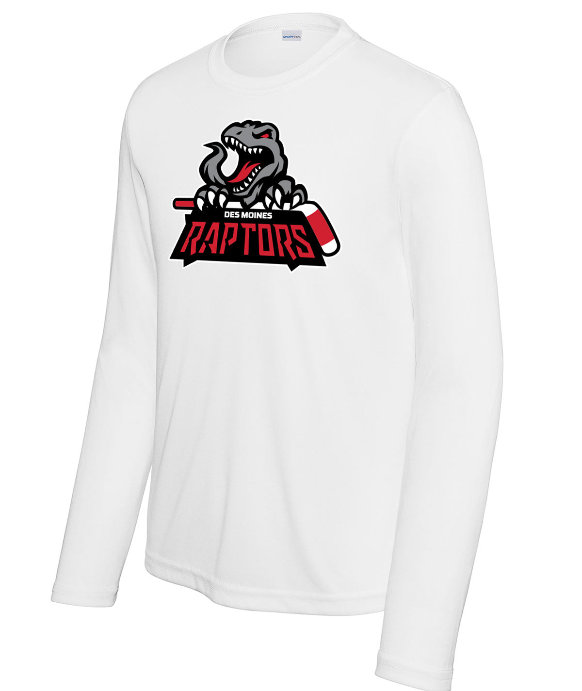 Des Moines Raptors Youth Long-Sleeve Performance Tee