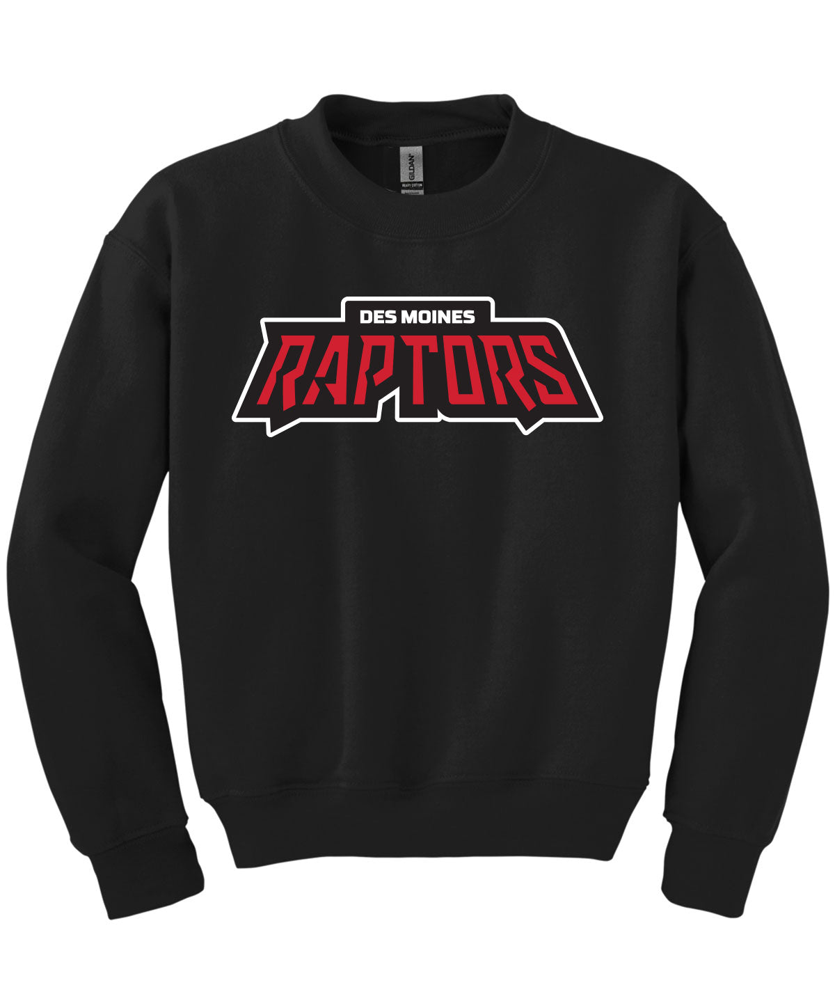 Des Moines Raptors Youth Crewneck Sweatshirt