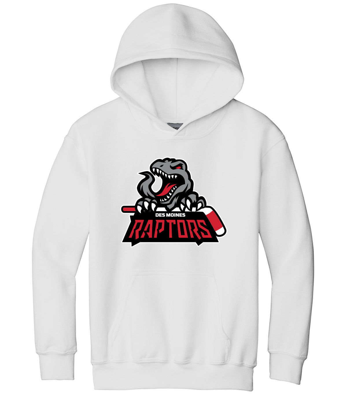 Des Moines Raptors Youth Hooded Sweatshirt