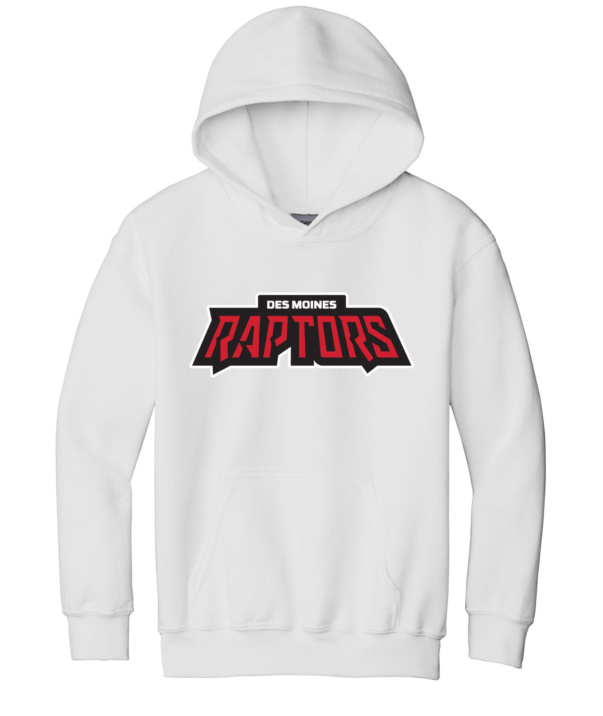 Des Moines Raptors Youth Hooded Sweatshirt