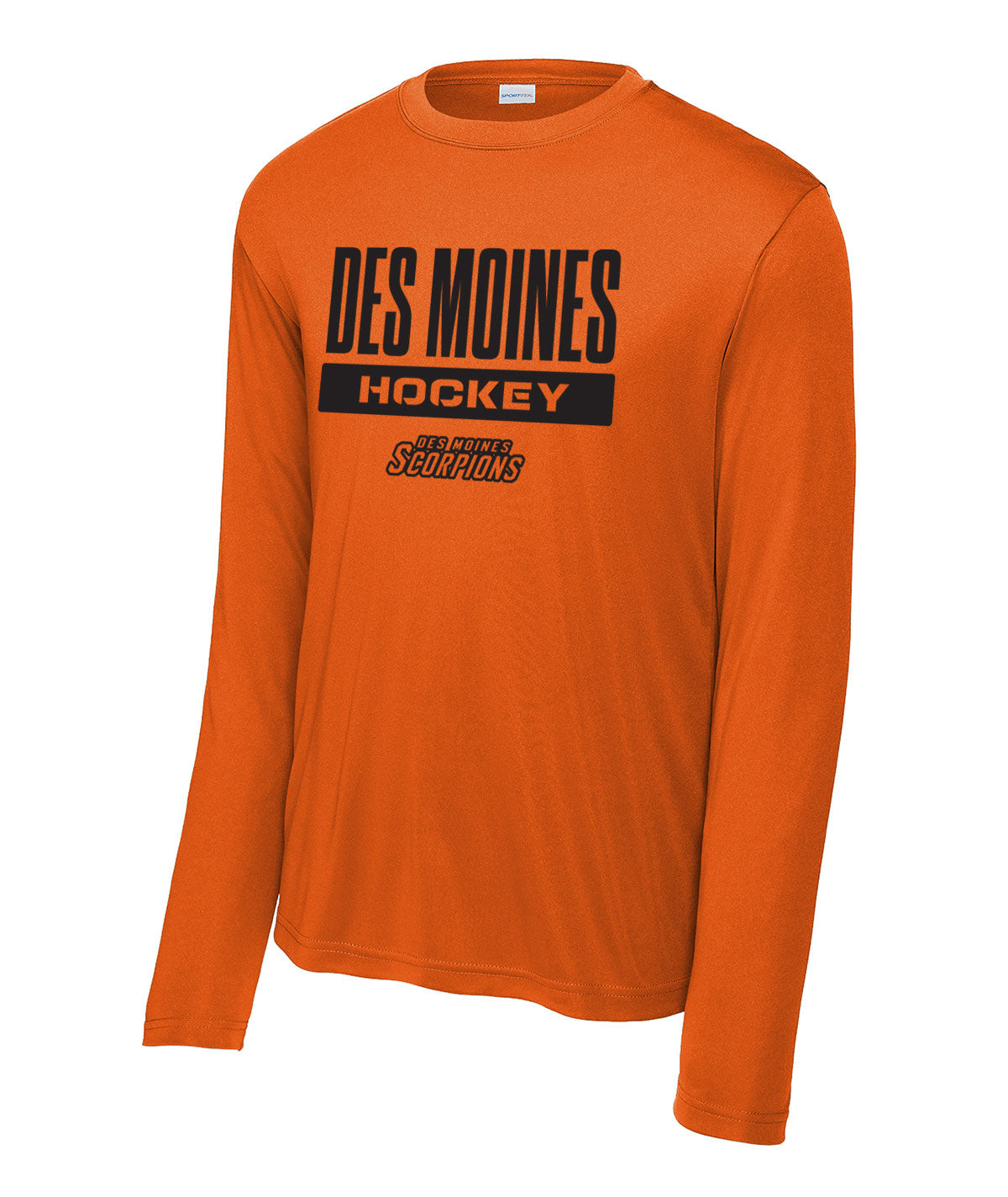 Des Moines Scorpions Long-Sleeve Performance Tee