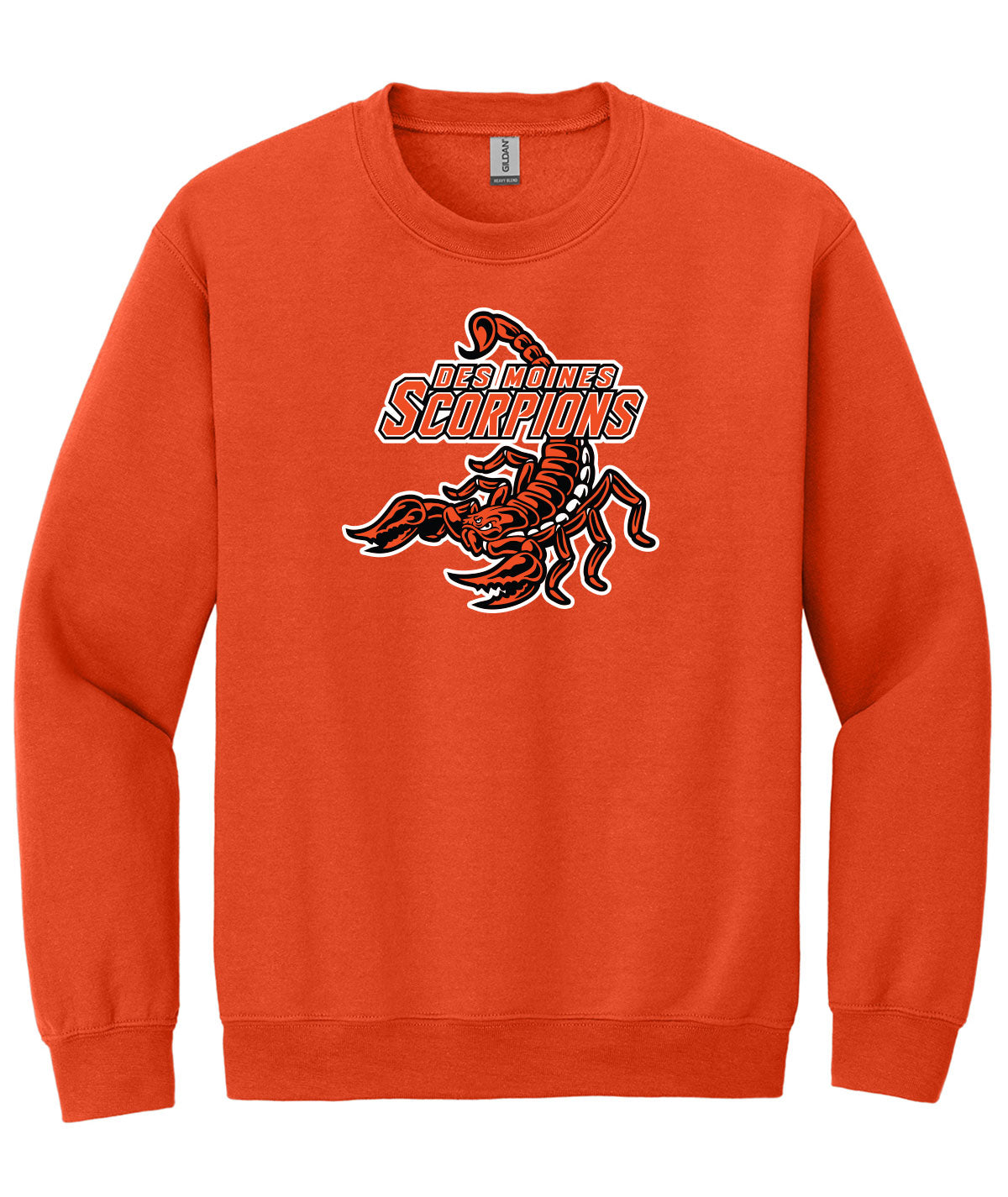 Des Moines Scorpions Crewneck Sweatshirt