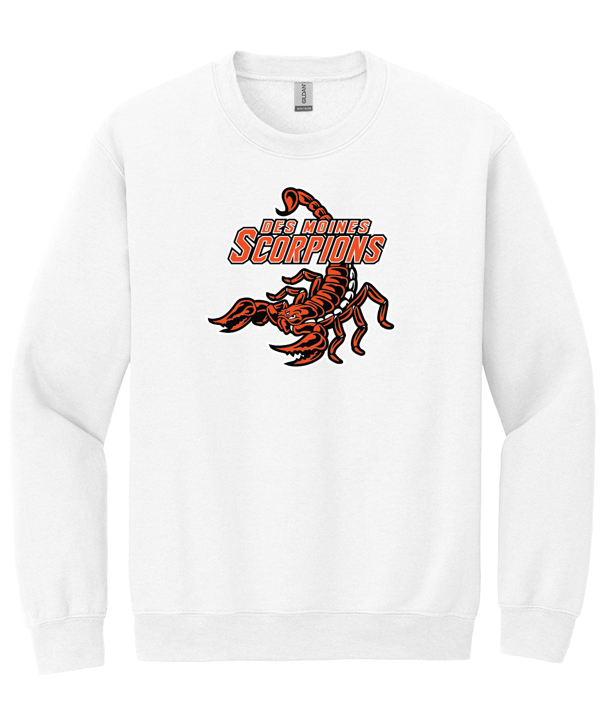 Des Moines Scorpions Crewneck Sweatshirt