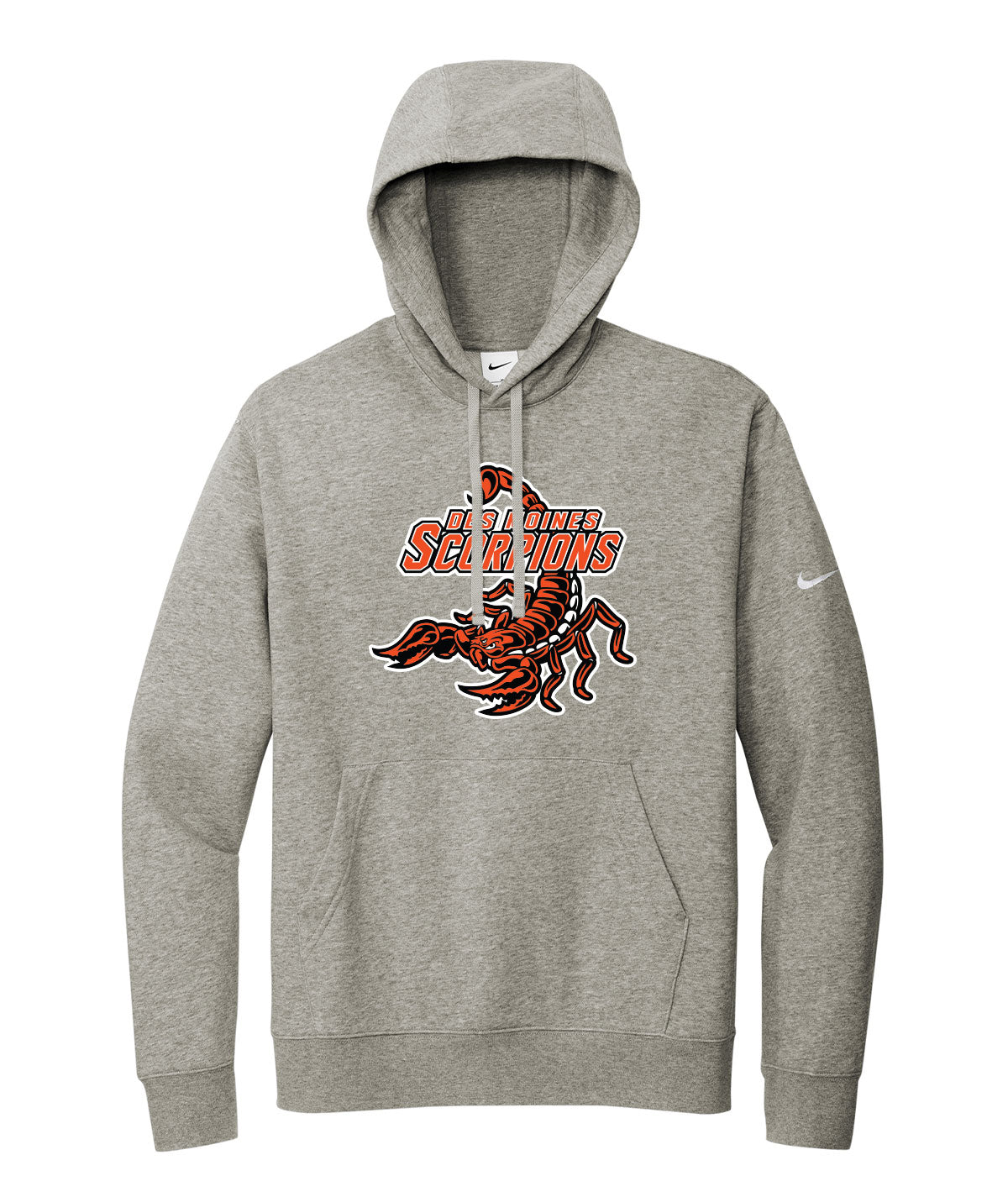 Des Moines Scorpions Nike Fleece Hoodie