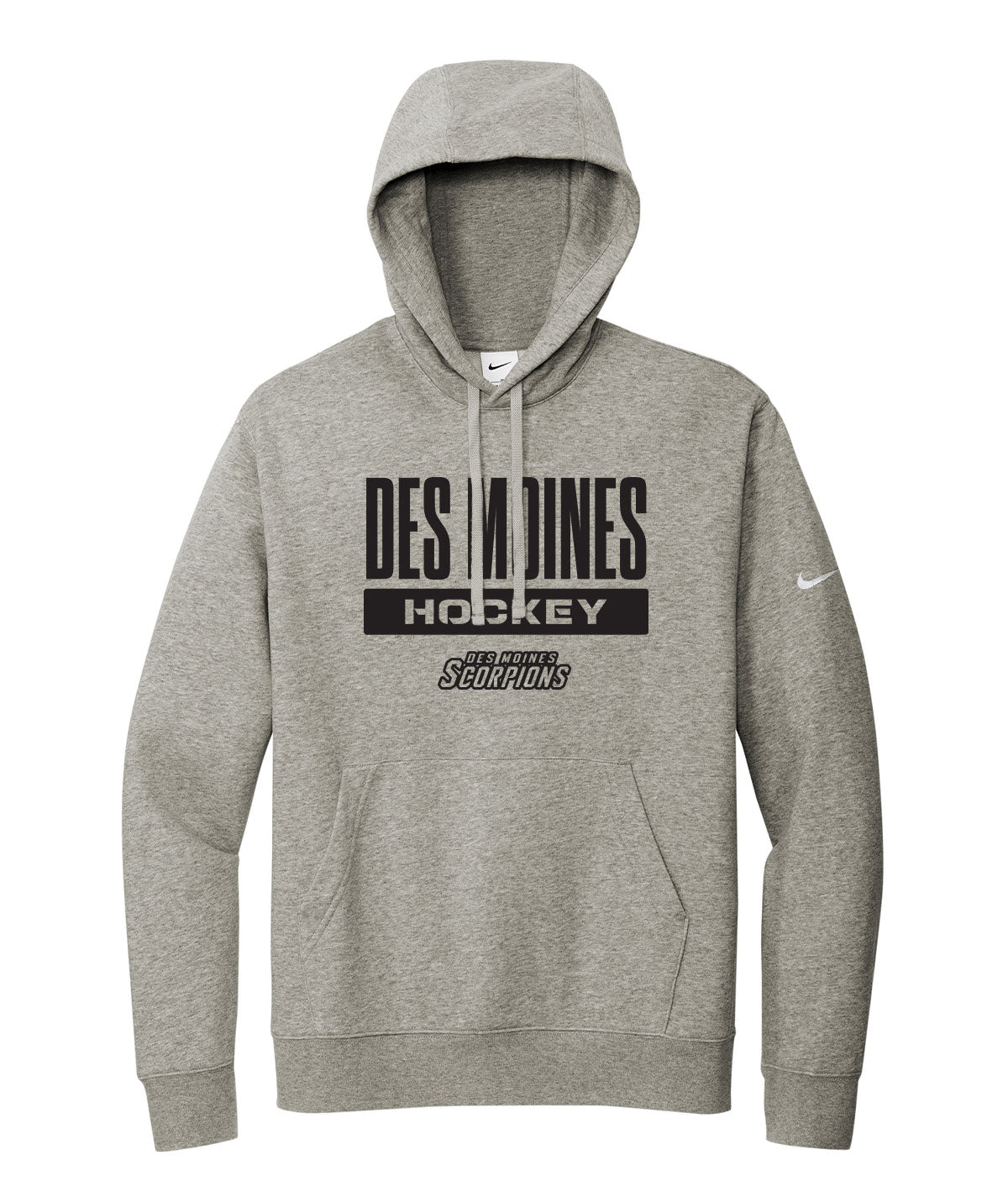 Des Moines Scorpions Nike Fleece Hoodie
