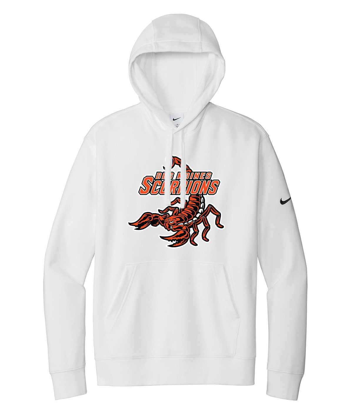 Des Moines Scorpions Nike Fleece Hoodie