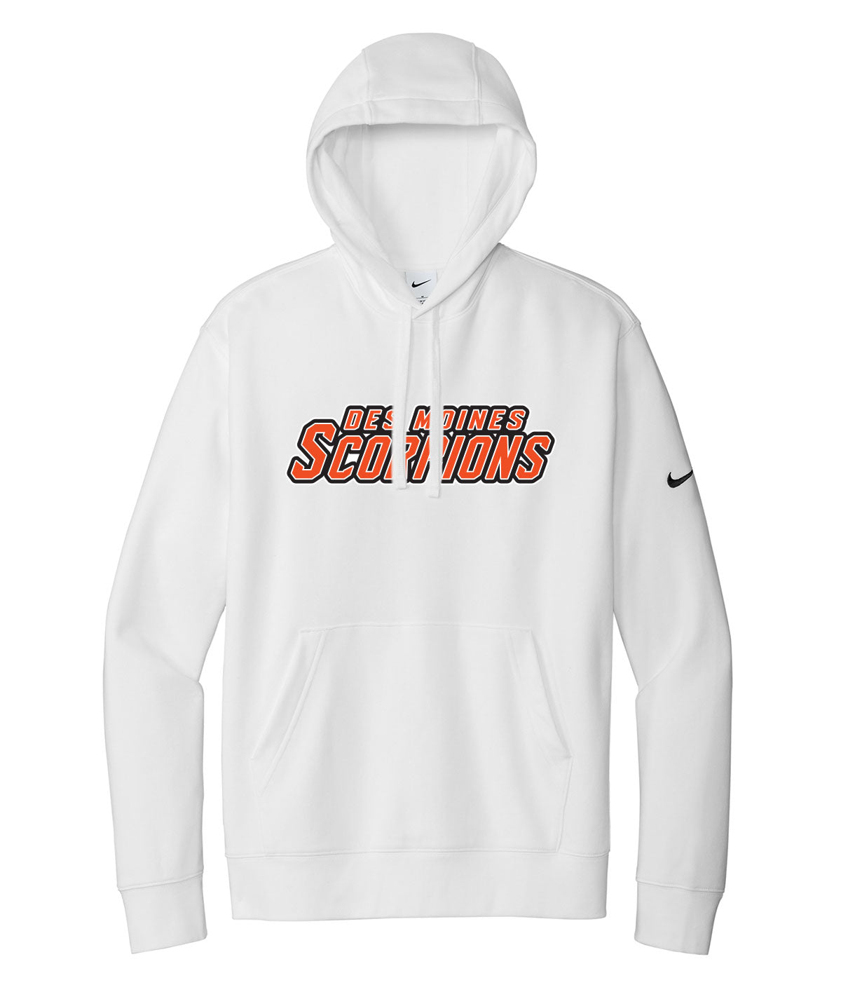 Des Moines Scorpions Nike Fleece Hoodie