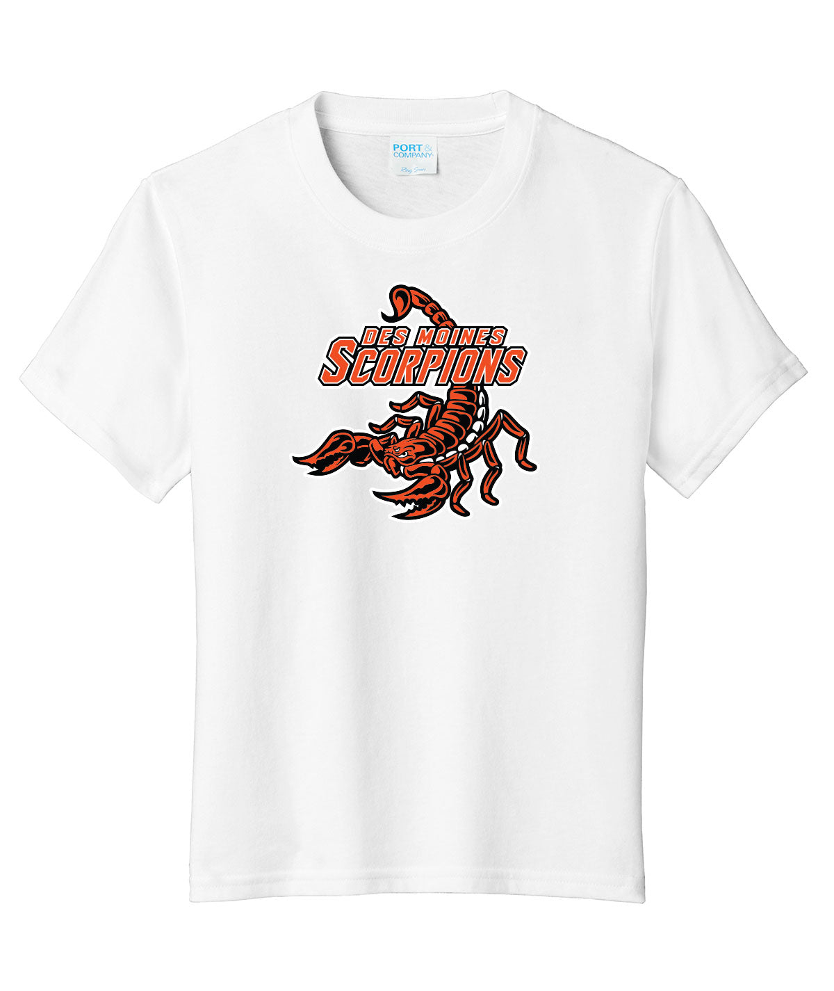 Des Moines Scorpions Youth Soft Tee