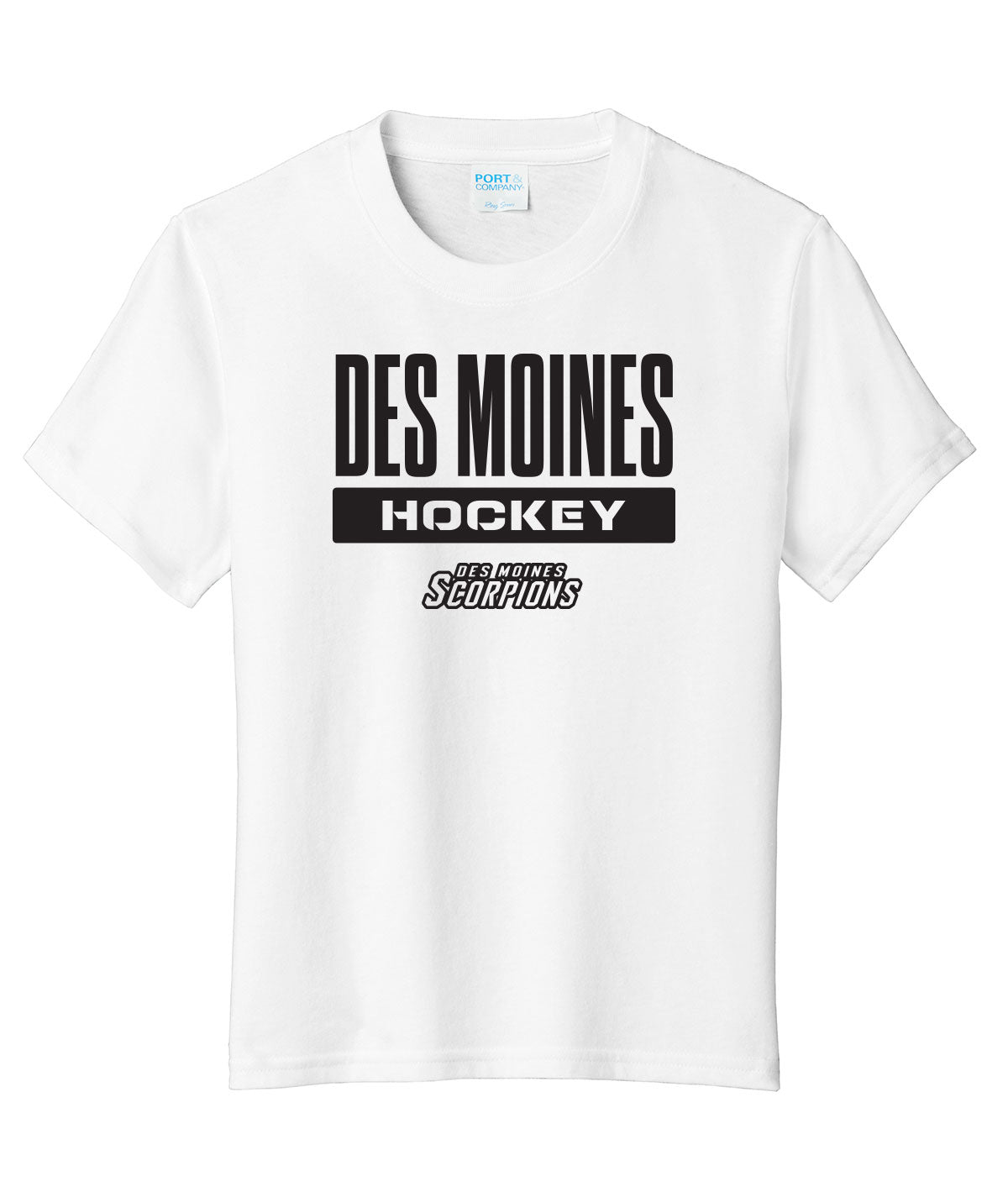 Des Moines Scorpions Youth Soft Tee
