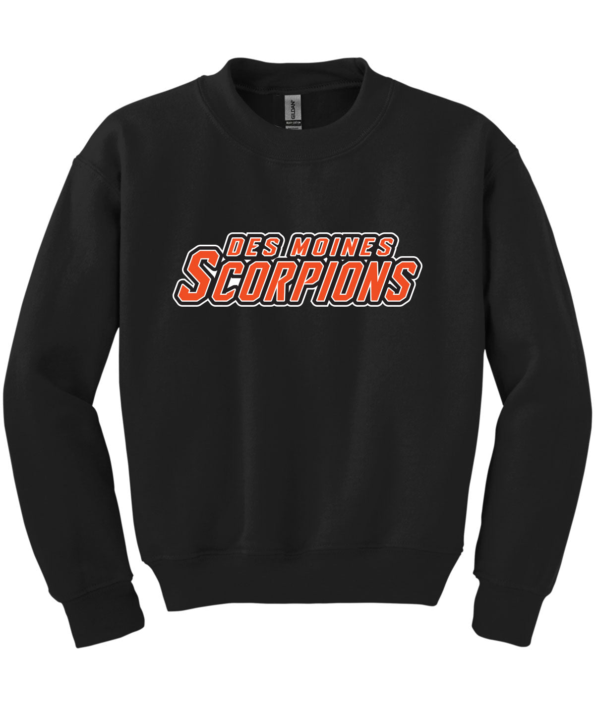 Des Moines Scorpions Youth Crewneck Sweatshirt