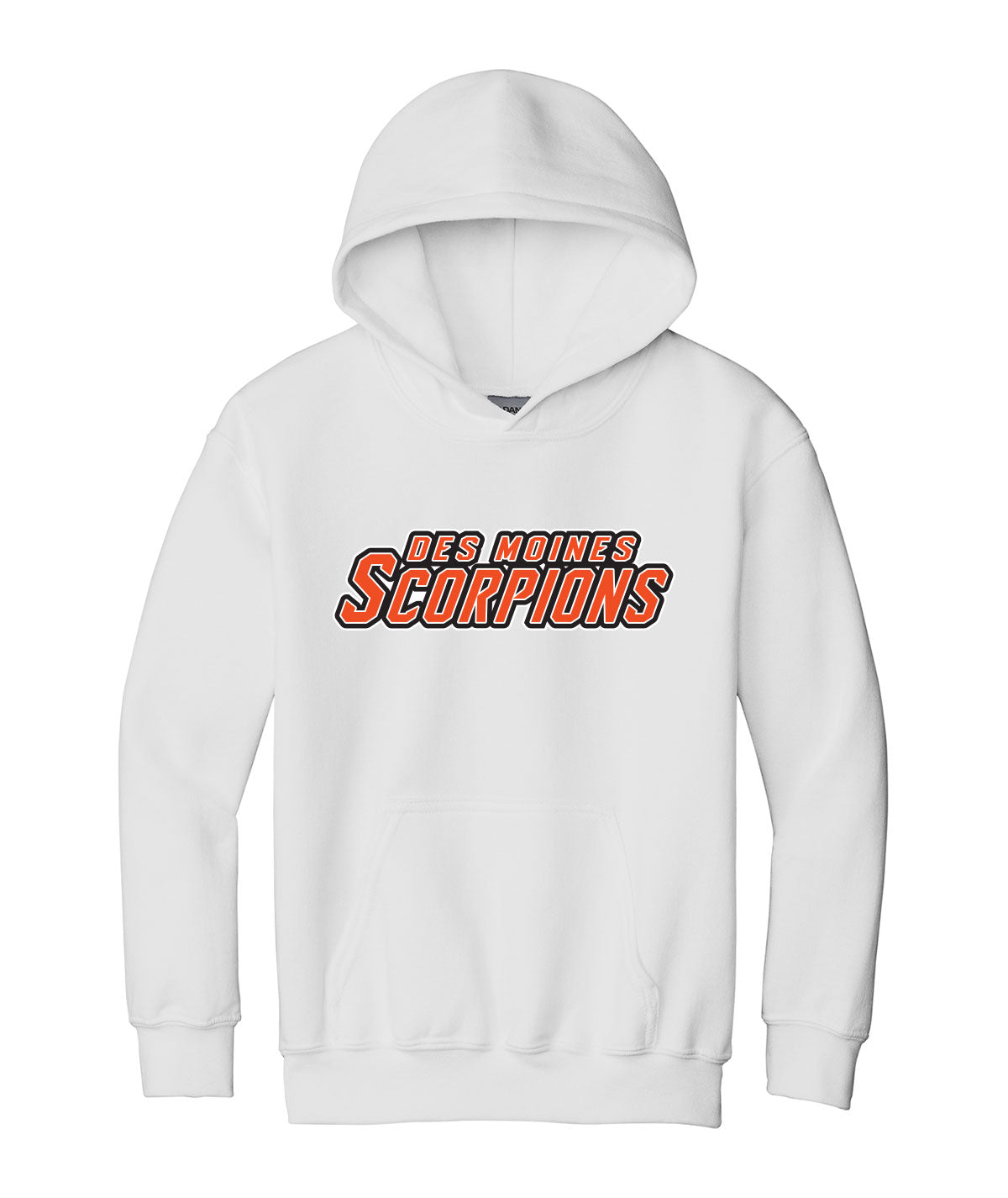 Des Moines Scorpions Youth Hooded Sweatshirt