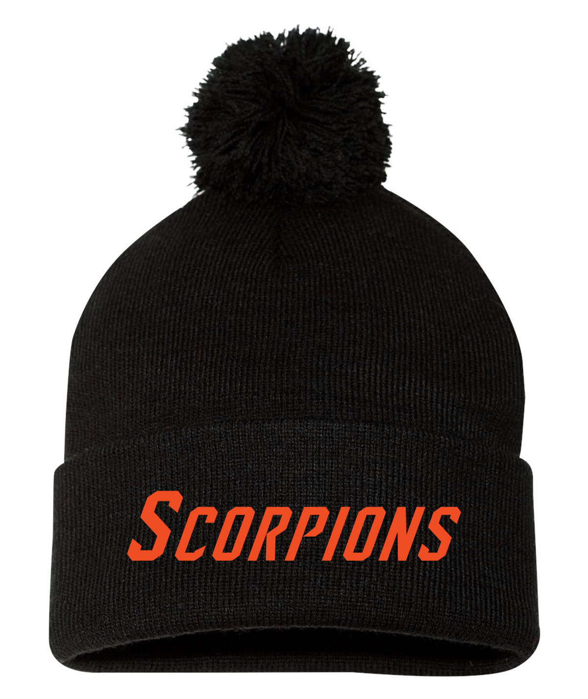 Des Moines Scorpions Sportsman Pom Beanie